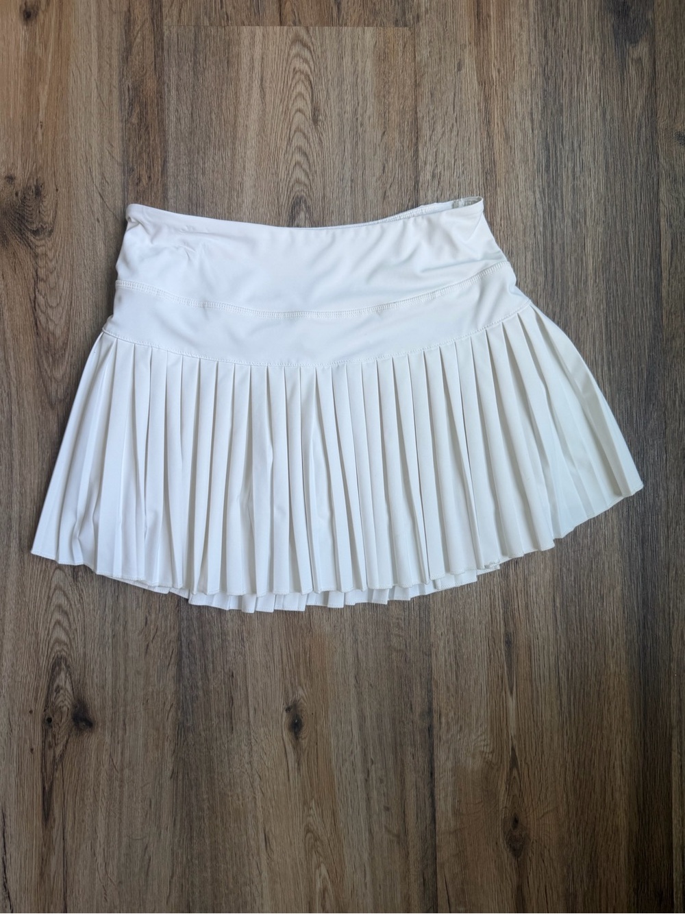 Kimberly Women's White Pleated Mini Skirt - Classic Tennis Style